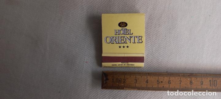 Cajas de Cerillas: ANTIGUA CAJA CERILLAS HOTEL ORIENTE BARCELONA PORTABELLA & COMA CAVA. matchbox