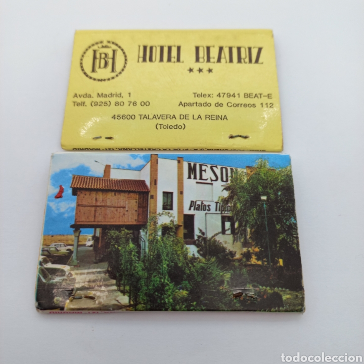 Cajas de cerillas: 2 cajas de cerillas. Hoteles - Foto 1