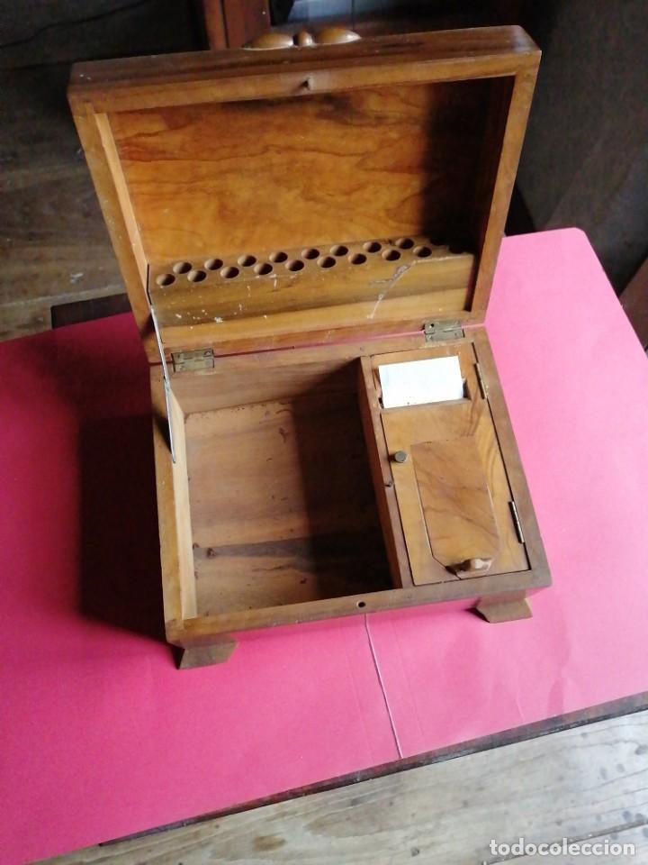 Cajas de cerillas: Caja cigarros en madera noble - Foto 2