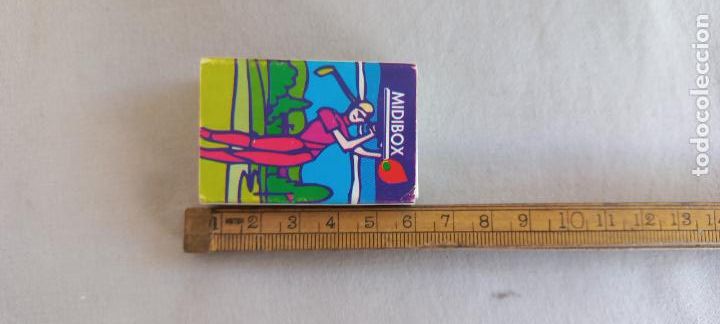 Cajas de Cerillas: MIDIBOX. 1997. Caja de cerillas MATCHBOX ALLUMETTES MATCHES.