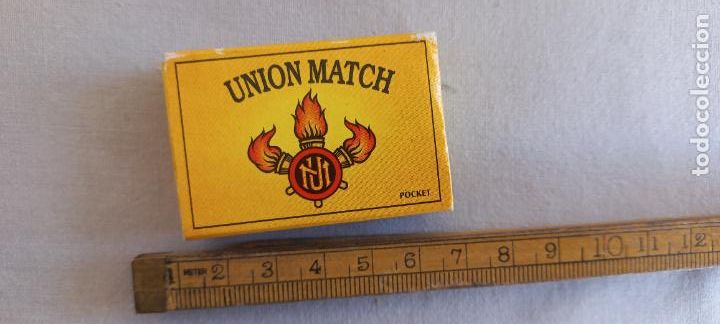 Cajas de Cerillas: UNION MATCH. POCKET. SWEDISH. SUECIA. Caja de cerillas MATCHBOX ALLUMETTES MATCHES.