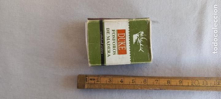 Cajas de Cerillas: DUKE. FOSFOROS. Caja de cerillas MATCHBOX ALLUMETTES MATCHES.