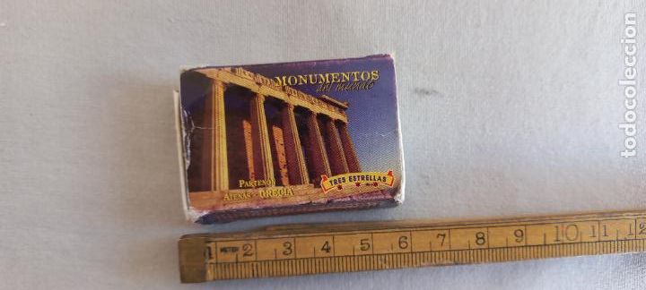 Cajas de Cerillas: MONUMENTOS DEL MUNDO PARTENON, ATENAS GRECIA FOSFOROS. Caja de cerillas MATCHBOX ALLUMETTES MATCHES.