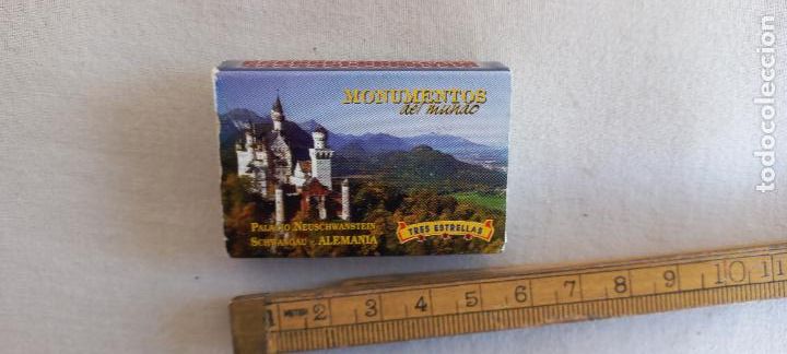 Cajas de Cerillas: MONUMENTOS DEL MUNDO PALACIO NEUSCHWANSTEIN. FOSFOROS. Caja de cerillas MATCHBOX ALLUMETTES MATCHES.