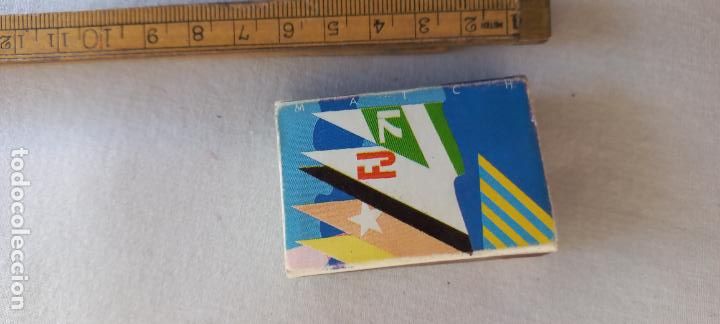 Cajas de Cerillas: FJ MATCH. ITALMACH GROUP. PARA UNION TABAQUERA. Caja de cerillas MATCHBOX ALLUMETTES MATCHES.