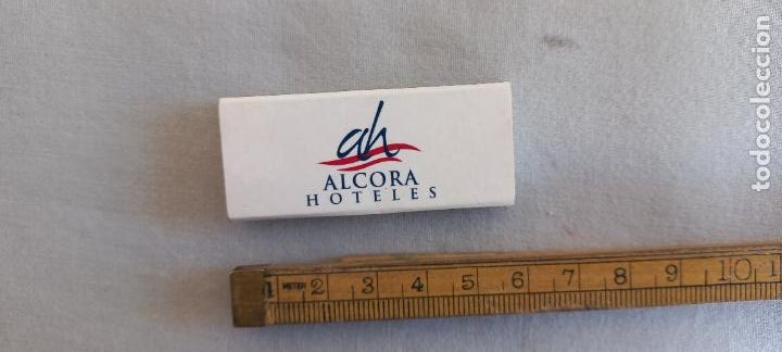 Cajas de Cerillas: ALCORA HOTELES. Caja de cerillas MATCHBOX ALLUMETTES MATCHES.