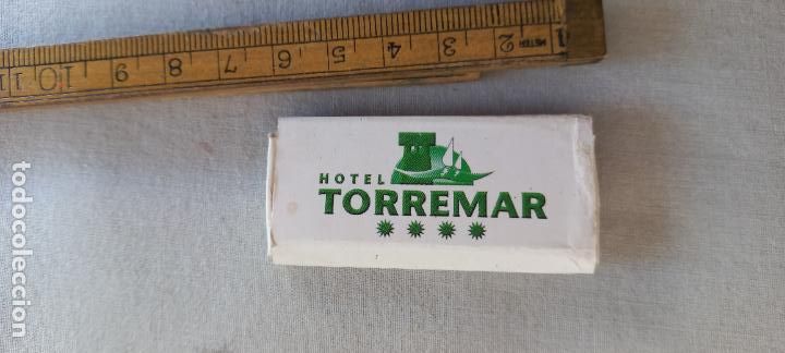 Cajas de Cerillas: HOTEL TORREMAR, TORRE DEL MAR, VELEZ MALAGA. Caja de cerillas MATCHBOX ALLUMETTES MATCHES.