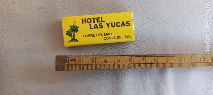 Cajas de Cerillas: HOTEL LAS YUCAS. TORRE DEL MAR, COSTA SOL VELEZ MALAGA Caja de cerillas MATCHBOX ALLUMETTES MATCHES.