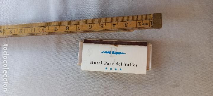 Cajas de Cerillas: HOTEL PARC DEL VALLES CERDANYOLA. BARCELONA. Caja de cerillas MATCHBOX ALLUMETTES MATCHES.
