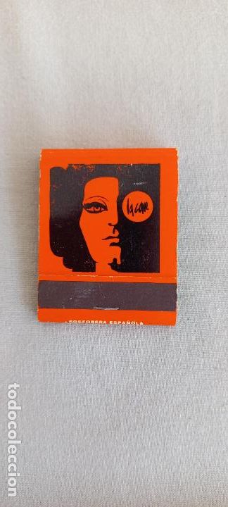 Cajas de Cerillas: LA CAVE. DISCOTECA. ALGARROBO COSTA. MALAGA. Caja de cerillas MATCHBOX ALLUMETTES MATCHES.