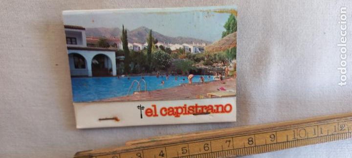 Cajas de Cerillas: EL CAPISTRANO VILLAS. NERJA, MALAGA. Caja de cerillas MATCHBOX ALLUMETTES MATCHES.