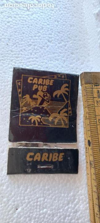Cajas de Cerillas: CARIBE PUB. TORRE DEL MAR. VELEZ - MALAGA. MATCHBOX ALLUMETTES MATCHES.