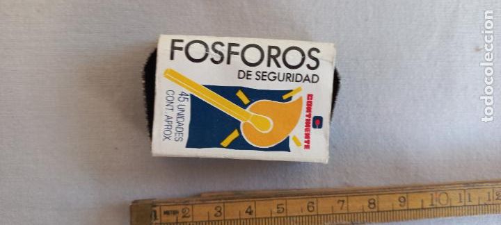 Cajas de Cerillas: FOSFOROS DE SEGURIDAD. SUPERMERCADOS CONTINENTE . CAJA DE CERILLAS. MATCHBOX ALLUMETTES MATCHES.