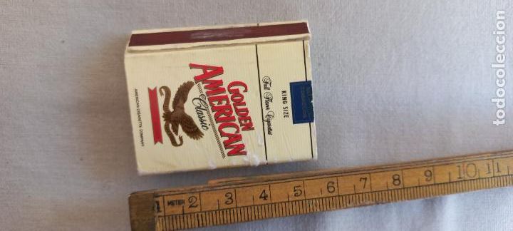 Cajas de Cerillas: GOLDEN AMERICAN. CIGARRILLOS . CAJA DE CERILLAS. MATCHBOX ALLUMETTES MATCHES.