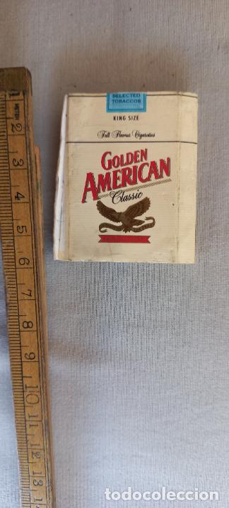 Cajas de Cerillas: GOLDEN AMERICAN. CIGARRILLOS . CAJA DE CERILLAS. MATCHBOX ALLUMETTES MATCHES.