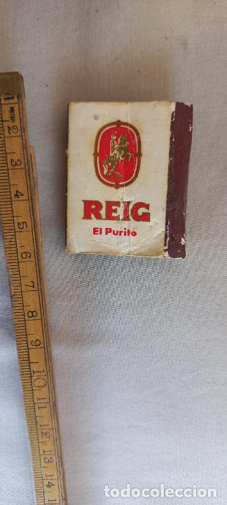 Cajas de Cerillas: REIG EL PURITO. CAJA DE CERILLAS. MATCHBOX ALLUMETTES MATCHES.