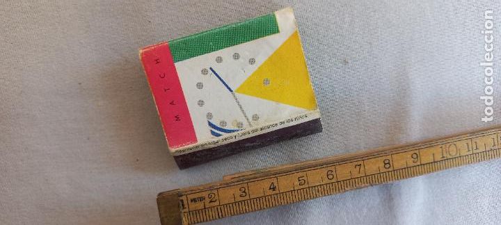 Cajas de Cerillas: MATCH. UNION TABAQUERA DE SERVICIOS S.A. CAJA DE CERILLAS. MATCHBOX ALLUMETTES MATCHES.