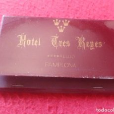 Cajas de Cerillas: CAJA DE CERILLAS BOÎTE D´ALLUMETTES MATCHBOX FÓSFOROS HOTEL TRES REYES LUJO PAMPLONA NAVARRA SPAIN..