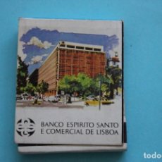 Cajas de Cerillas: CERILLAS BANCO ESPIRITO SANTO - YA CERRADO EN 2014 - CENTENÁRIO 1880/1980 - PORTUGAL - SIN USAR. Lote 356082715