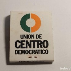 Cajas de Cerillas: CAJA CERILLAS PROPAGANDA CDS - CENTRO DEMOCRÁTICO Y SOCIAL) AÑOS 70