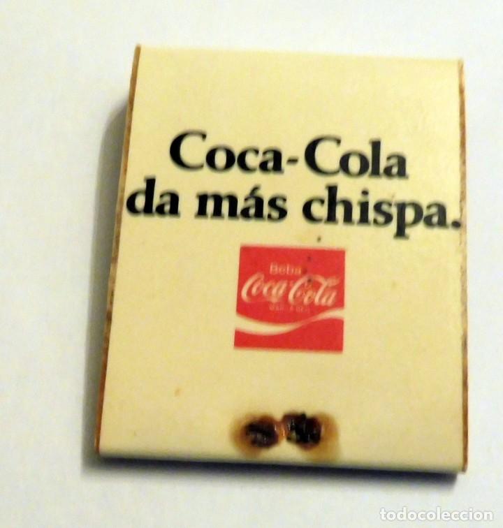 Cajas de cerillas: CERILLAS PUBLICITARIAS - COCA-COLA - Foto 2