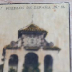 Cajas de Cerillas: CAF PUEBLOS DE ESPAÑA-SERIE 9 NUM 16-ANTEQUERA. Lote 365216186