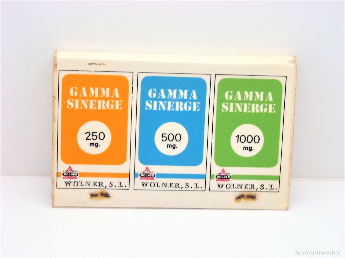 Cajas de cerillas: Antigua Caja de Cerillas Publicidad MULTIGON COMPLEX - Foto 2