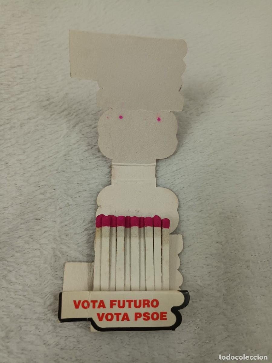 Cajas de cerillas: CAJA DE CERILLAS PSOE - Foto 3