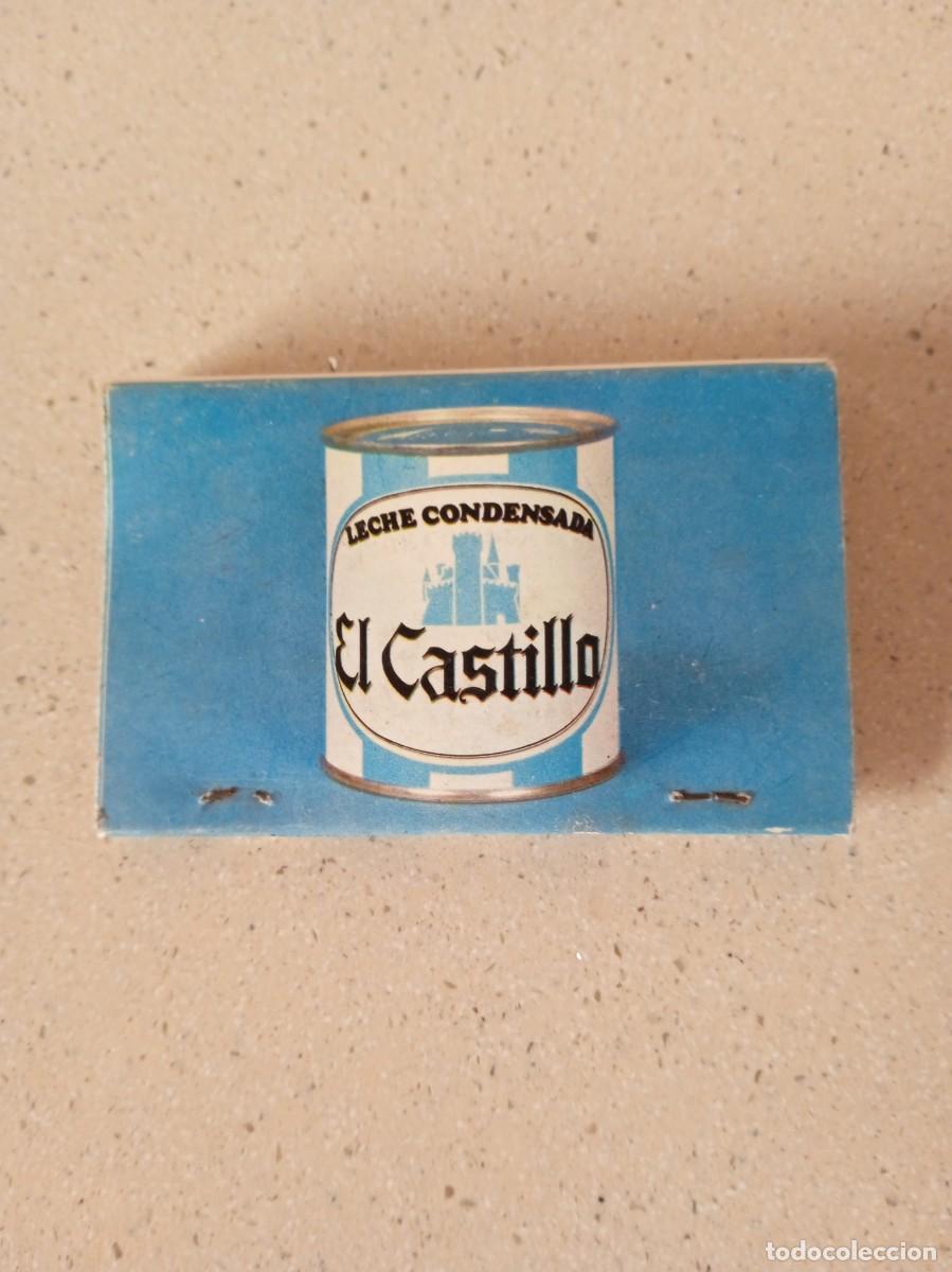 Cajas de cerillas: Antiguas cerillas Leche El Castillo - Foto 2