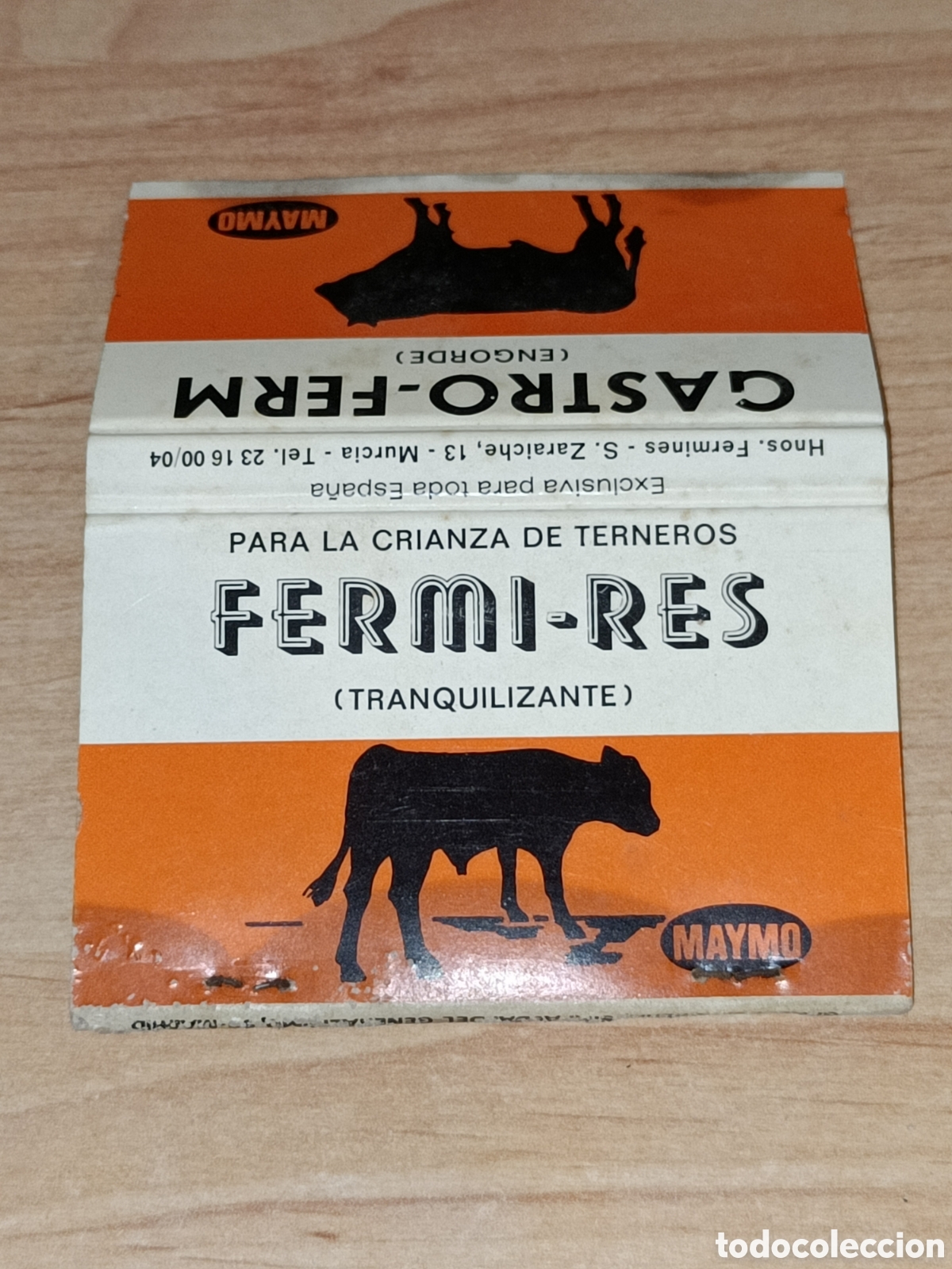 Cajas de cerillas: Caja de cerillas. Fermi-res. Maymo - Foto 4