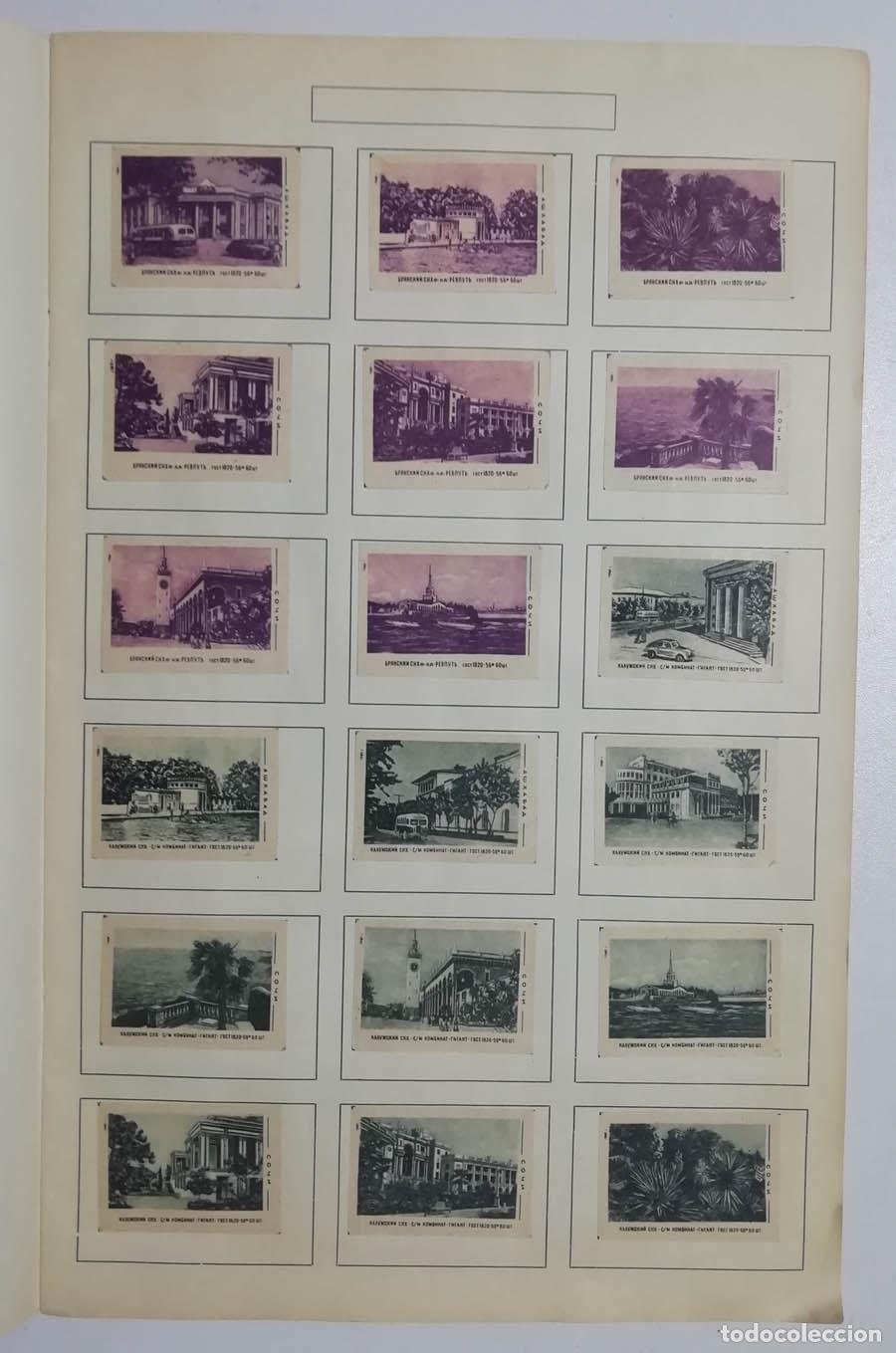Cajas de cerillas: Edificios y Monumentos Hoja con portadas de cerillas 086 - Foto 1