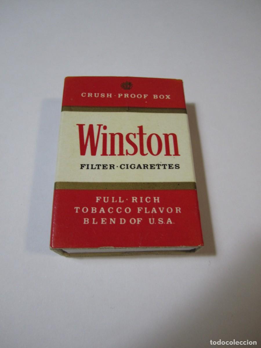 Cajas de cerillas: Caja de cerillas &rdquo;Winston&rdquo; VACIA - Foto 1