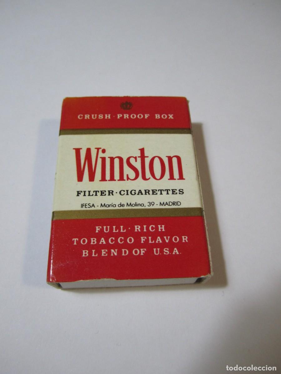 Cajas de cerillas: Caja de cerillas &rdquo;Winston&rdquo; VACIA - Foto 2