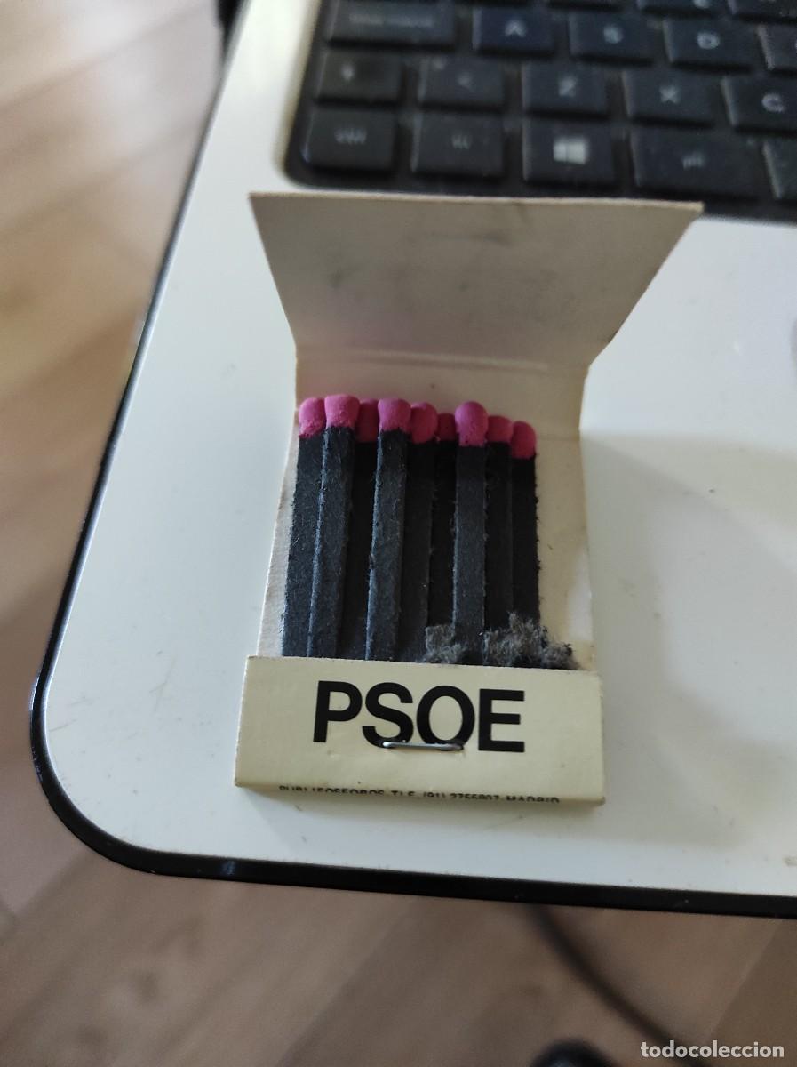 Cajas de cerillas: Cerillas PSOE - Foto 2