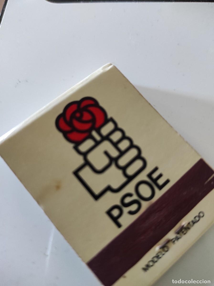 Cajas de cerillas: Cerillas PSOE - Foto 3
