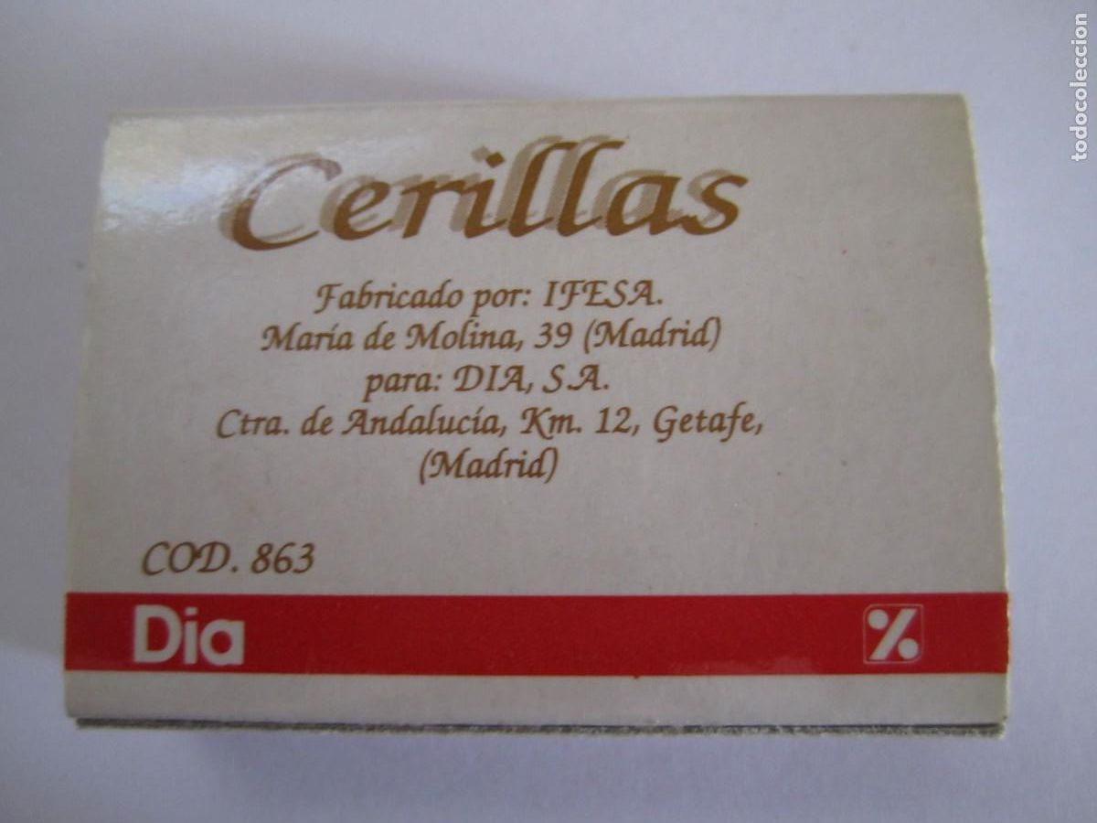 Cajas de cerillas: Caja de cerillas &rdquo;DIA&rdquo; - Foto 2