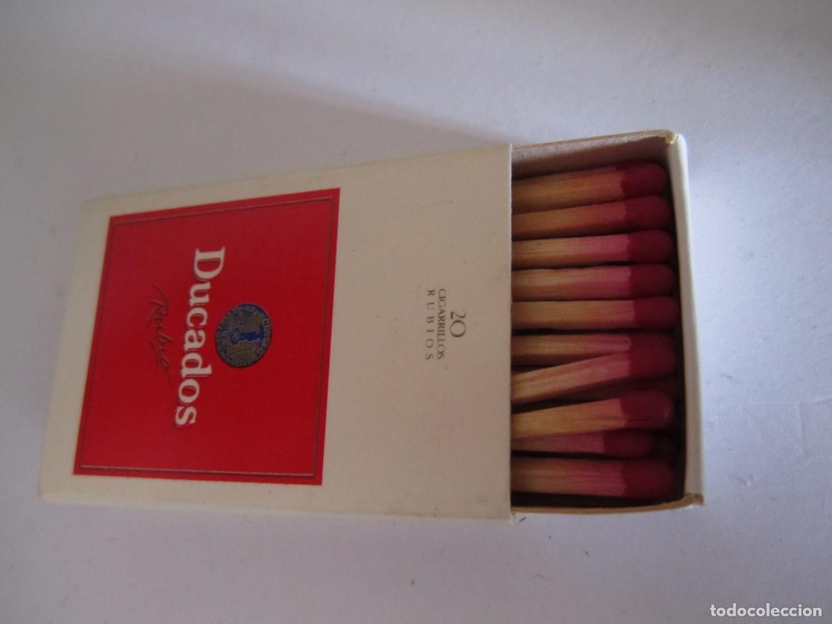 Cajas de cerillas: Caja de cerillas &rdquo;Ducados Rubio&rdquo; - Foto 3