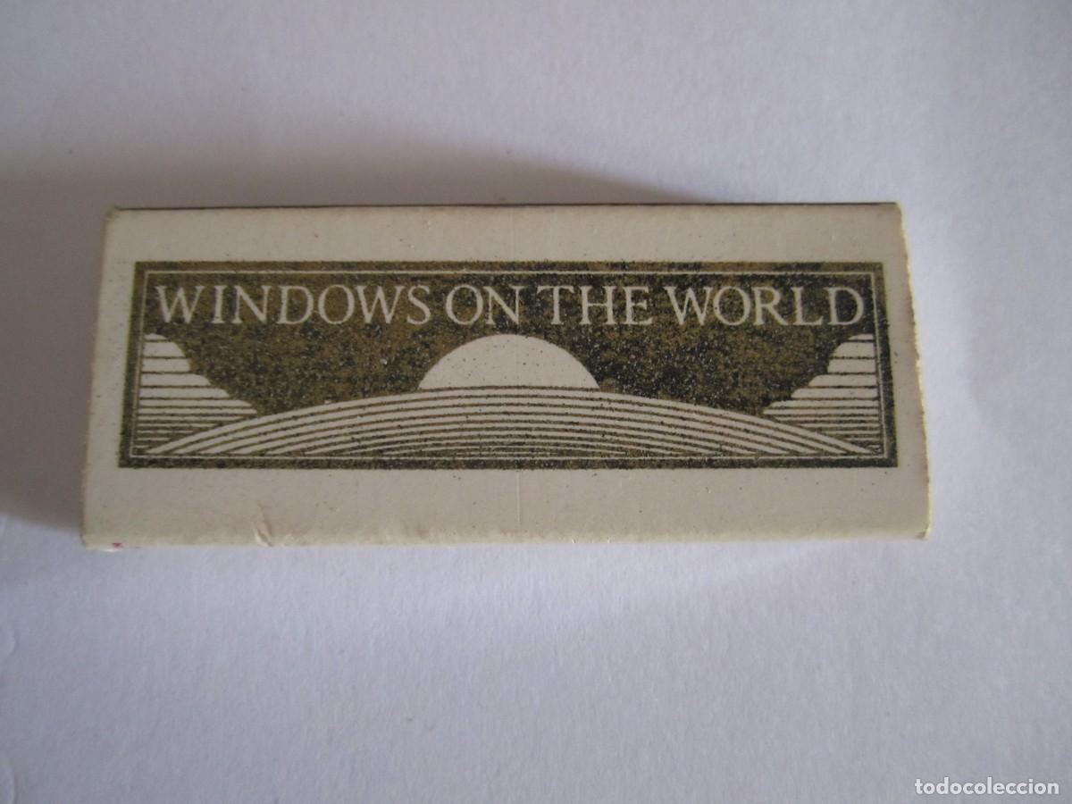 Cajas de cerillas: Caja de cerillas &rdquo;Windows on the world&rdquo; - Foto 1