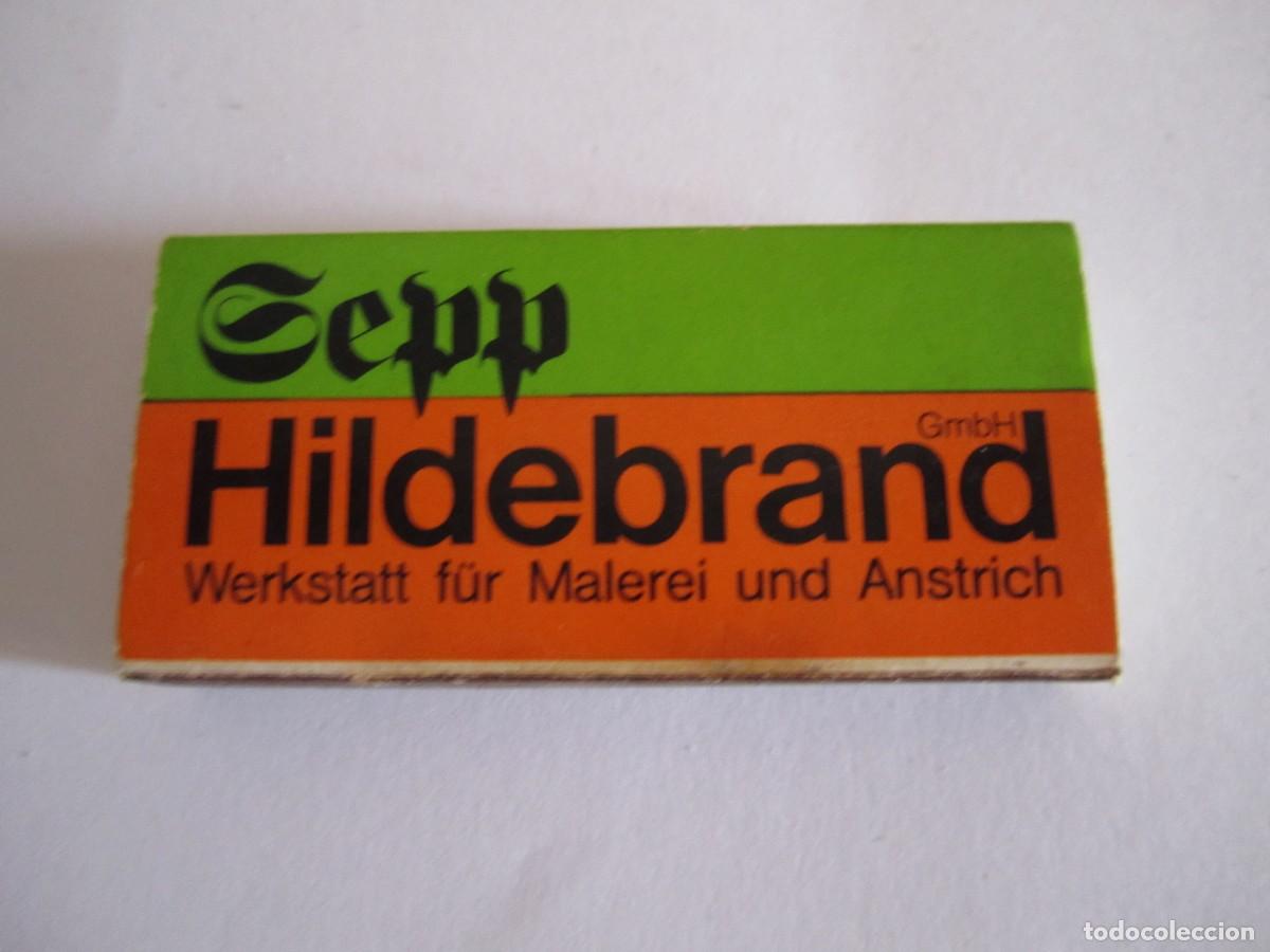 Cajas de cerillas: Caja de cerillas &rdquo;Sepp hildebrand&rdquo; - Foto 3