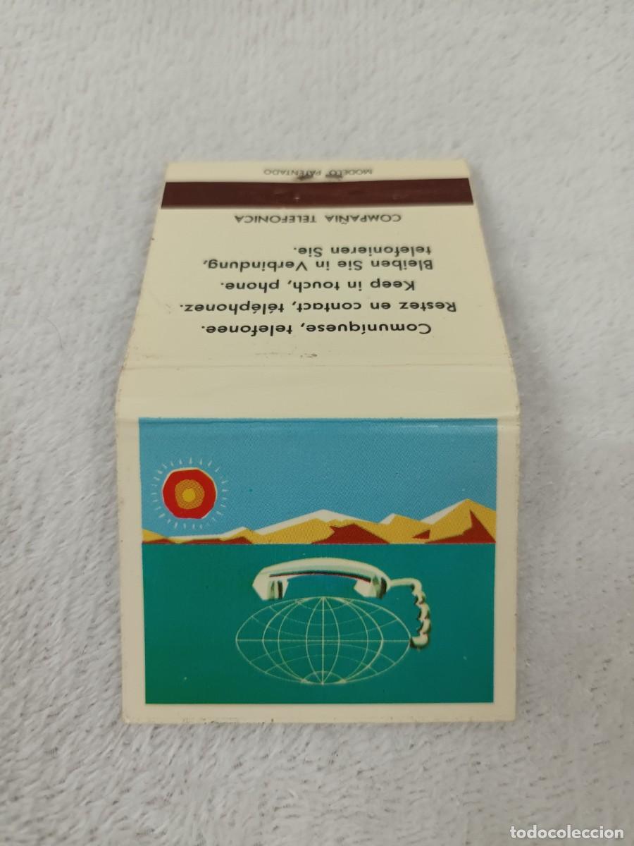 Cajas de cerillas: CAJA DE CERILLAS COMPA&Ntilde;&Iacute;A TELEFONICA - Foto 1