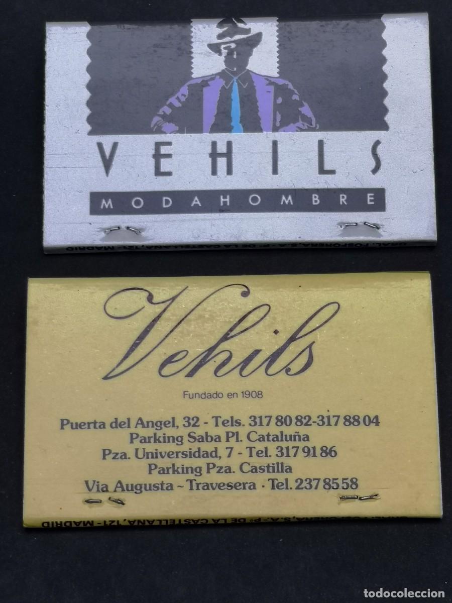 Cajas de cerillas: Caja cerillas Vehils sin usar - Foto 2