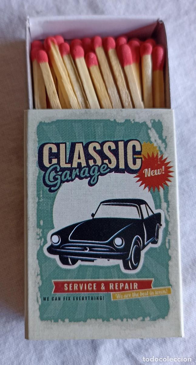 Cajas de cerillas: Caja de cerillas Classic Garage - Foto 2