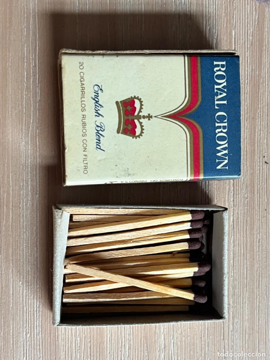Cajas de cerillas: VAR. CAJA CERILLAS ROYAL CROWN - Foto 3