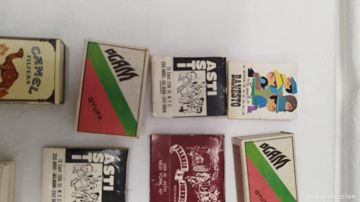 Cajas de cerillas: Lote de 8 Antiguas cajas de cerillas - Foto 2
