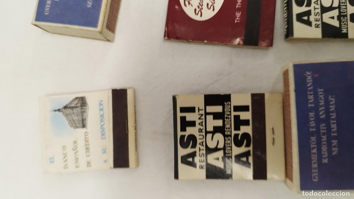 Cajas de cerillas: Lote de 8 Antiguas cajas de cerillas - Foto 7