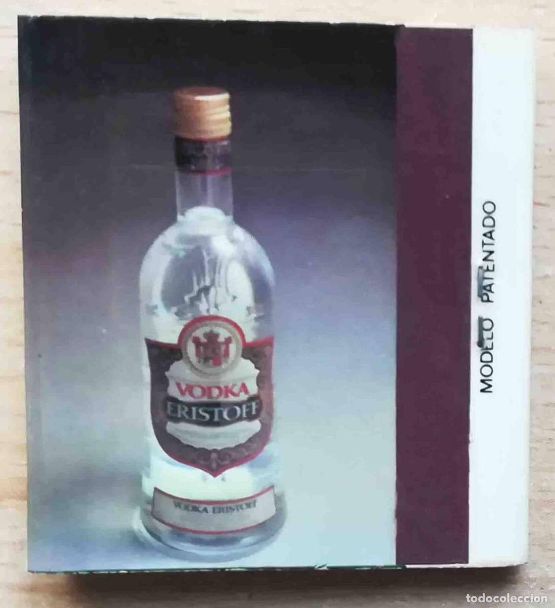 Cajas de cerillas: Caja de cerillas vodka Eristoff - Foto 2