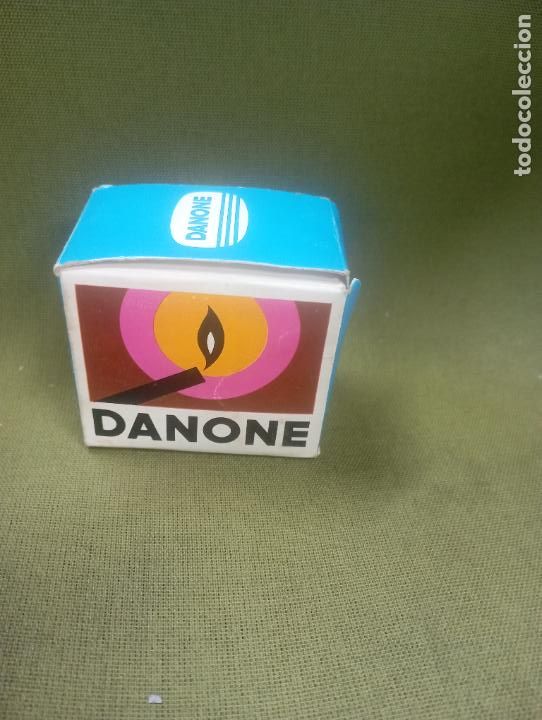 Cajas de cerillas: caja de cerillas danone .4 cajetillas - Foto 1