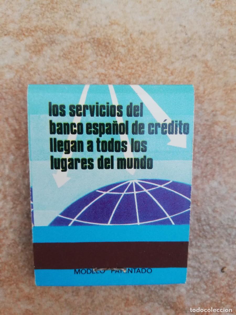 Cajas de cerillas: Caja cerillas Banesto - Foto 2