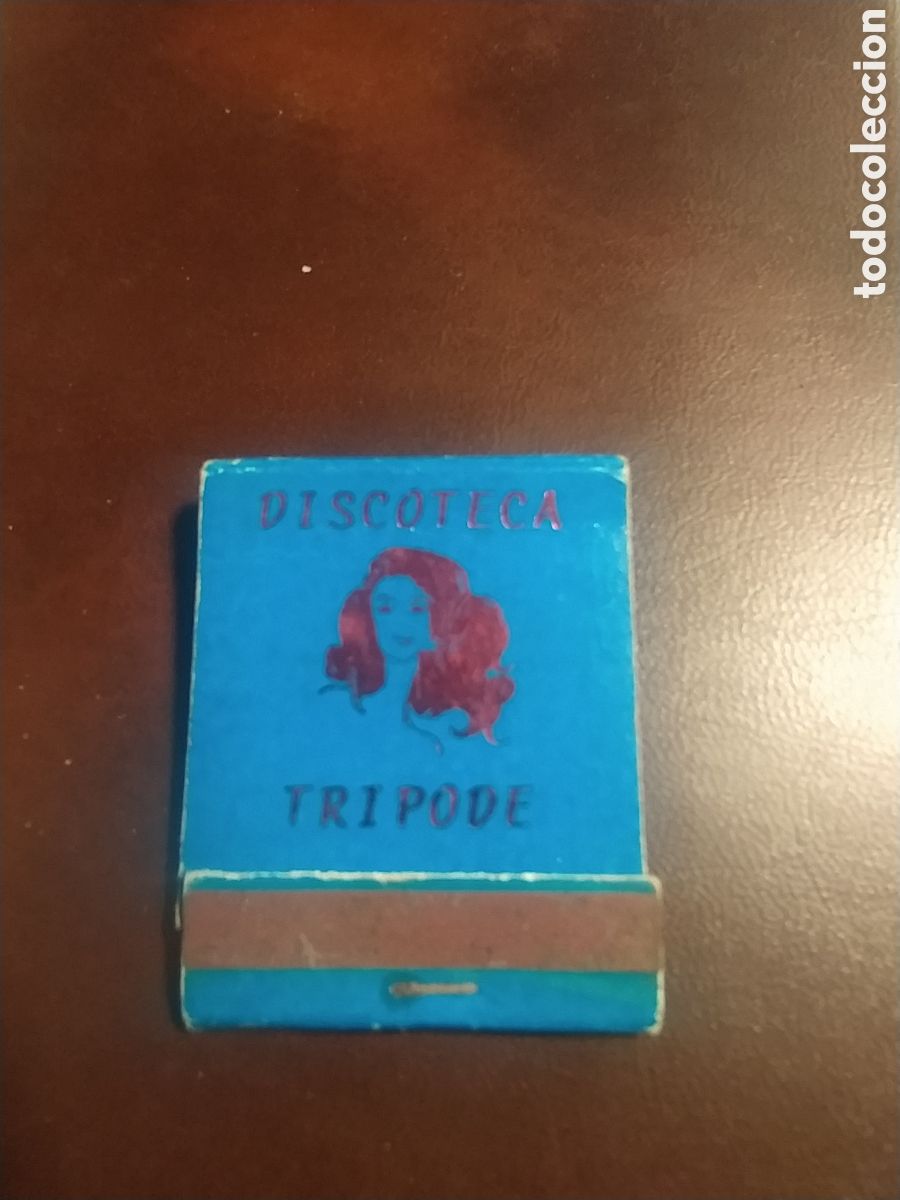 Cajas de cerillas: CARTERITA DE CERILLAS. DISCOTECA TRIPODE - Foto 1