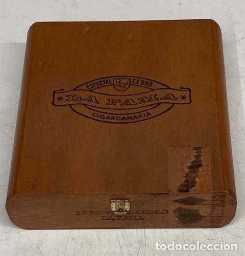 Cajas de cerillas: Caja de puros LA FAMA - Foto 1